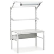 Manuell höheneinstellbare Arbeitstische