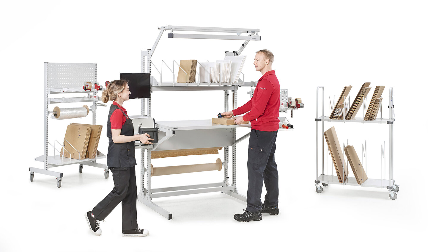 Treston workbenches have been designed to be adjusted to suit each individual.