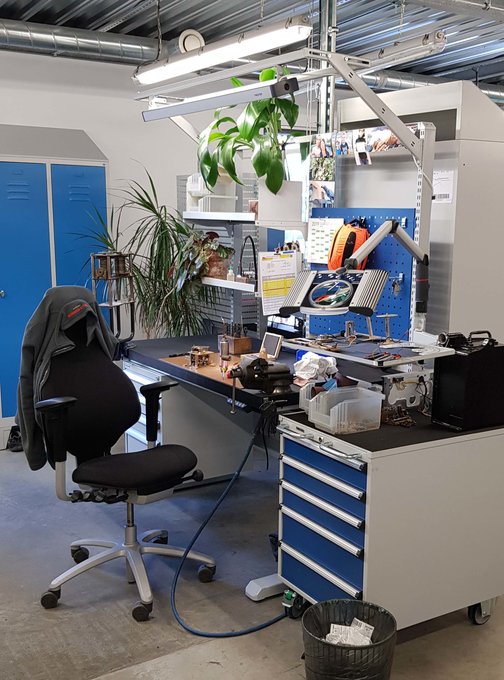 SNCF Kundengeschichte Reparaturarbeitsplatz Concept von Treston. 