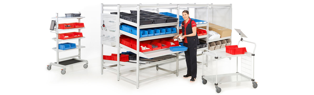 Treston FiFo Bereitstellregal