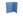 Lochplattenwand von Treston blau